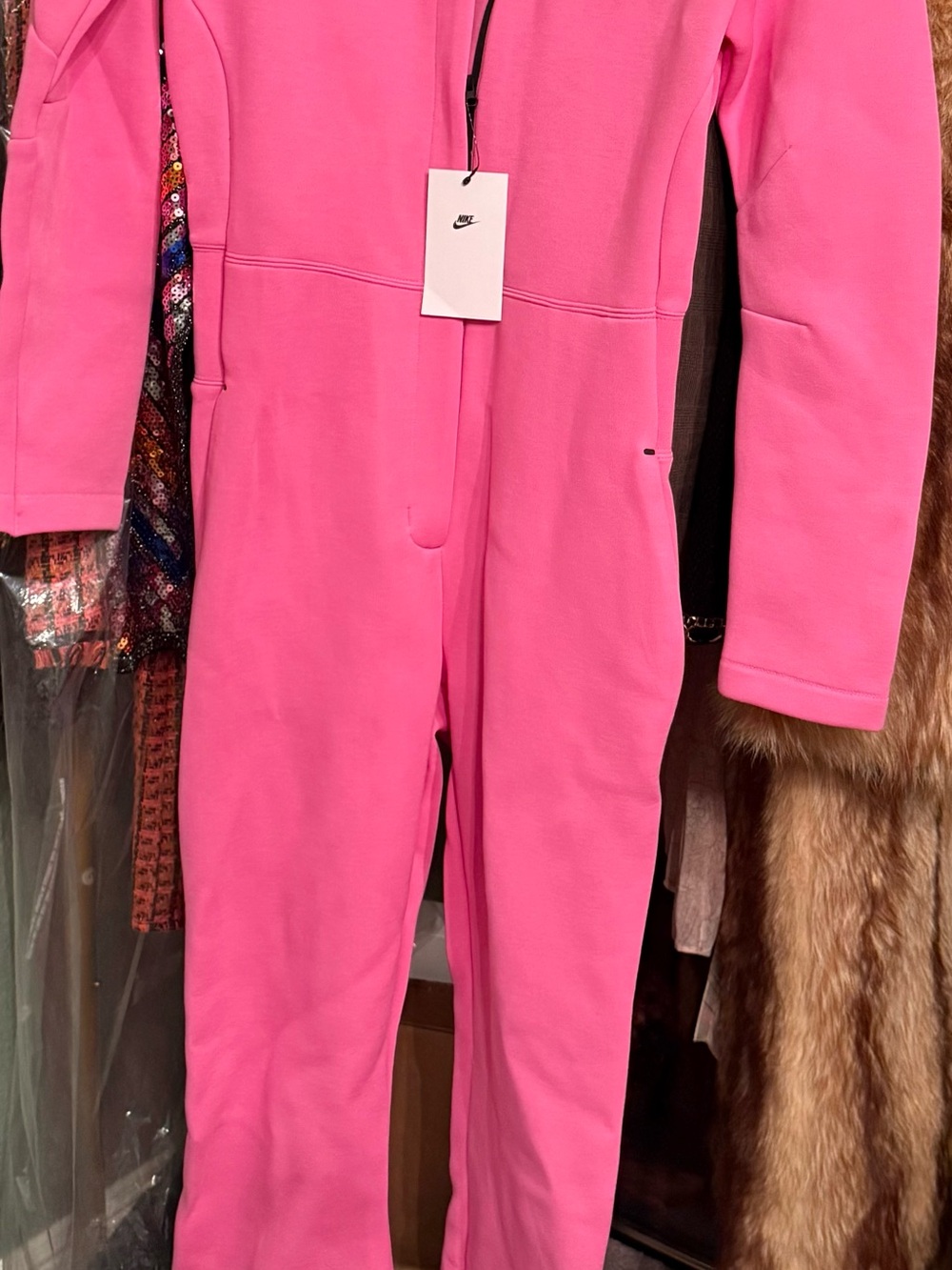 Nike Bright Pink Women's Jumpsuit Romper